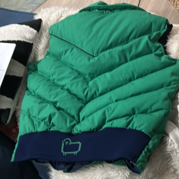 Vintage deadstock Woolrich down Kelly green puffer vest - Picture 2 of 4